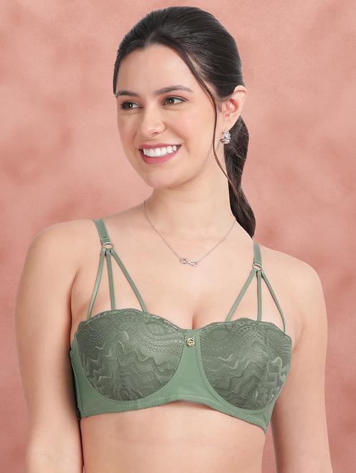 women self design balconette bra - 21704400 - Very Small Image - 1