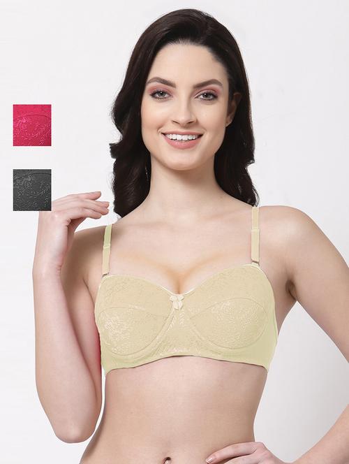 women pack of 3 lightly padded bra - 21704562 - Very Small Image - 1