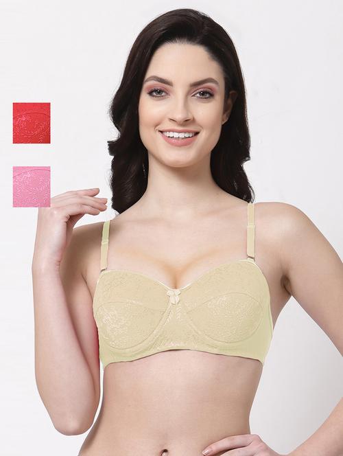 women pack of 3 lightly padded bra - 21704566 - Very Small Image - 1