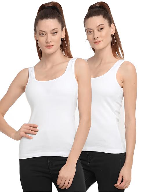 women pack of 2 solid camisole - 21704909 - Very Small Image - 1