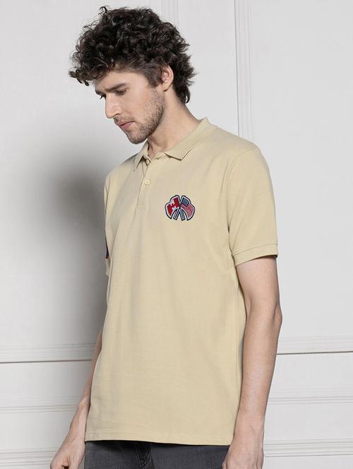 men short sleeves plain polo t-shirt - 21707901 - Very Small Image - 1