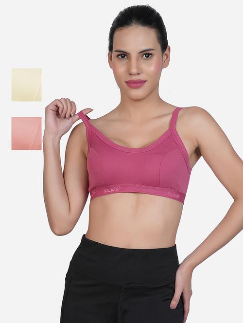 women pack of 3 sports bra - 21708220 - Very Small Image - 1