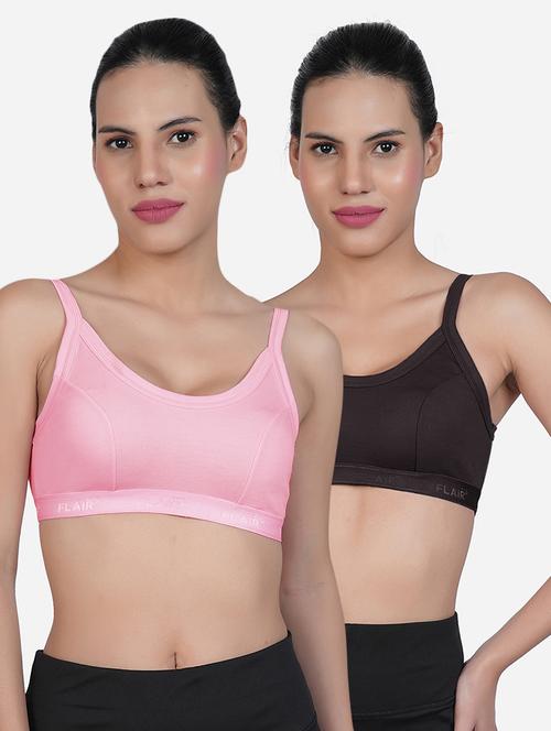 women pack of 2 sports bra - 21708244 - Very Small Image - 1