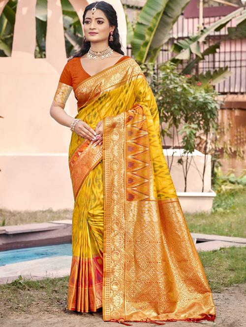 women self design bordered saree with blouse - 21708916 - Very Small Image - 1