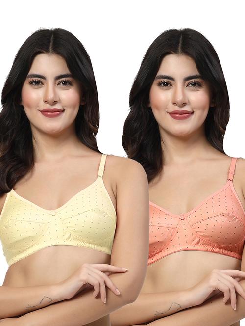 women pack of 2 printed regular bra - 21709419 - Very Small Image - 1