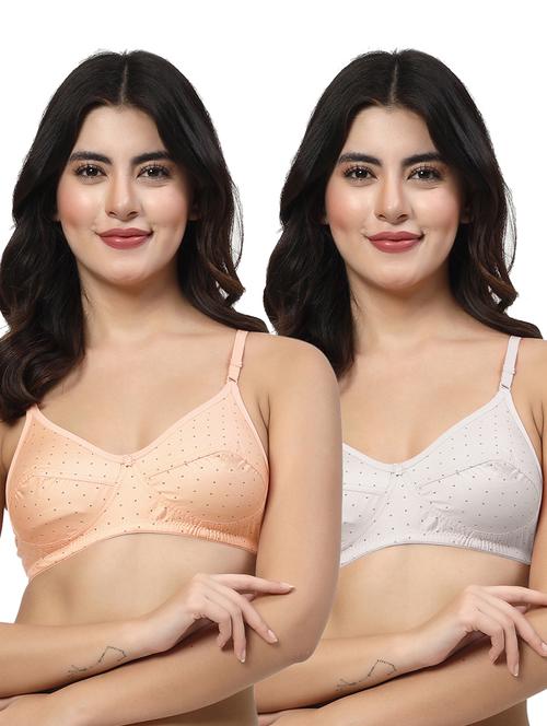 women pack of 2 printed regular bra - 21709428 - Very Small Image - 1