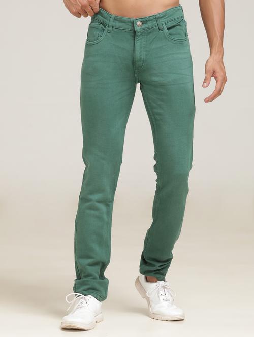 men green low rise denim jean - 21710300 - Very Small Image - 1