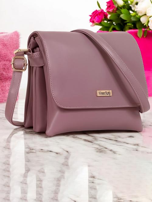 women solid sling bag - 21717047 - Very Small Image - 1