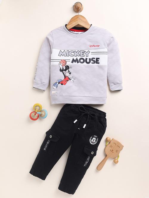 kids printed long sleeves co-ord set - 21717723 - Very Small Image - 1