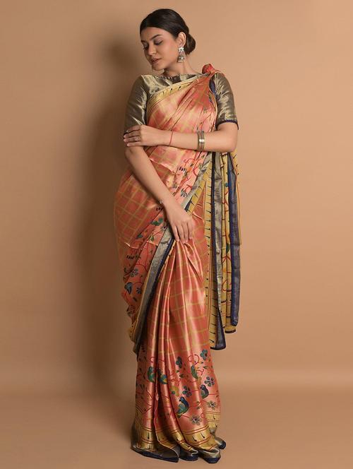 women printed casual wear saree with blouse - 21723361 - Very Small Image - 1