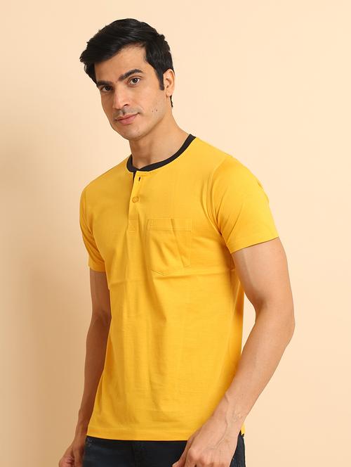 men short sleeves plain t-shirt - 21724759 - Very Small Image - 1