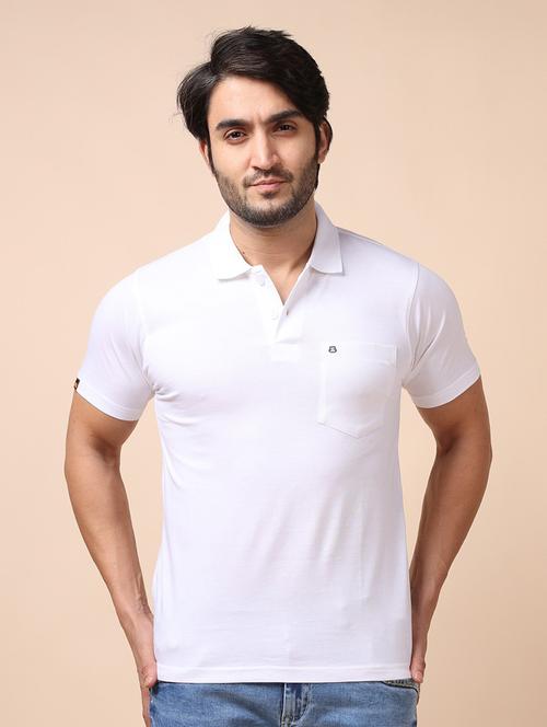 men short sleeves plain polo t-shirt - 21725021 - Very Small Image - 1