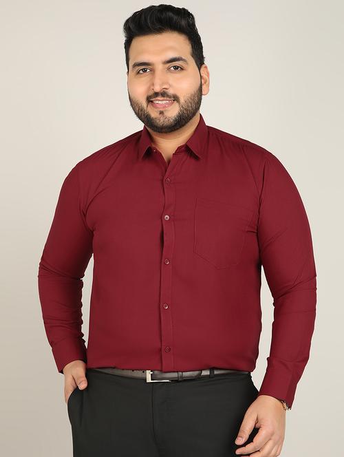 men solid long sleeve formal shirt - 21725442 - Very Small Image - 1