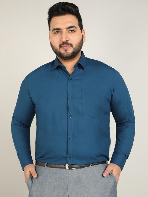 men solid long sleeve formal shirt - 21725444 - Very Small Image - 1