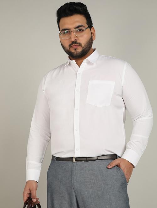 men solid long sleeve formal shirt - 21725450 - Very Small Image - 1