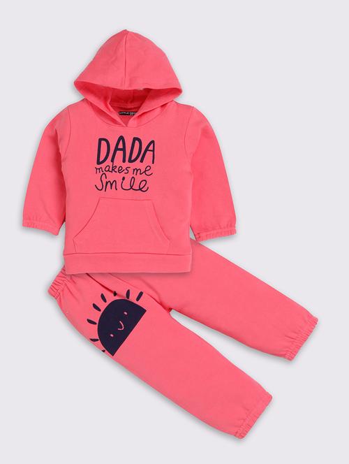 kids printed winter wear full length twin set - 21728226 - Very Small Image - 1