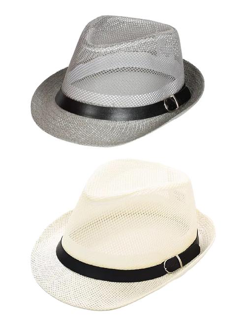 men pack of 2 solid sun hat - 21731262 - Very Small Image - 1