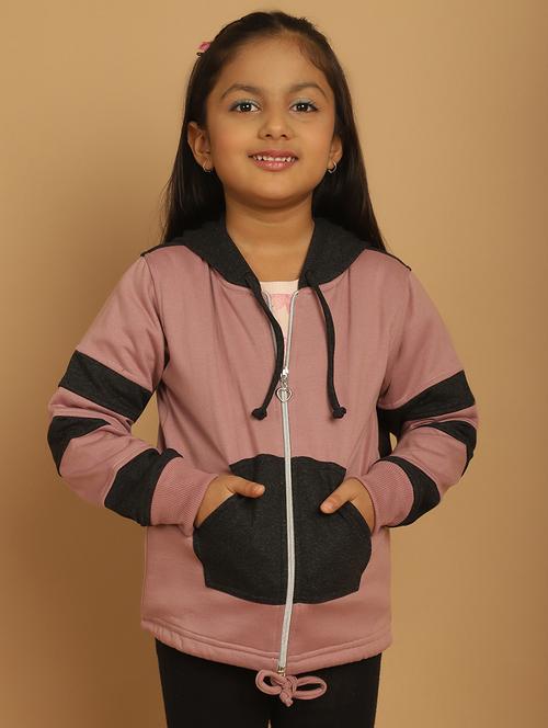 girls color block long sleeve sweatshirt - 21731958 - Very Small Image - 1