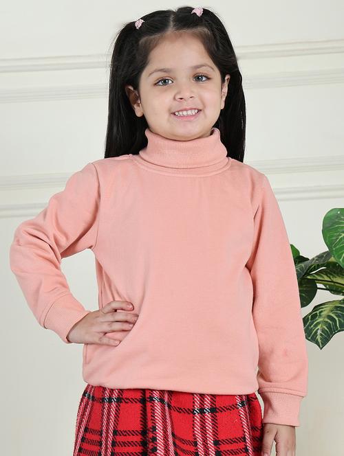 girls solid long sleeve sweatshirt - 21731989 - Very Small Image - 1