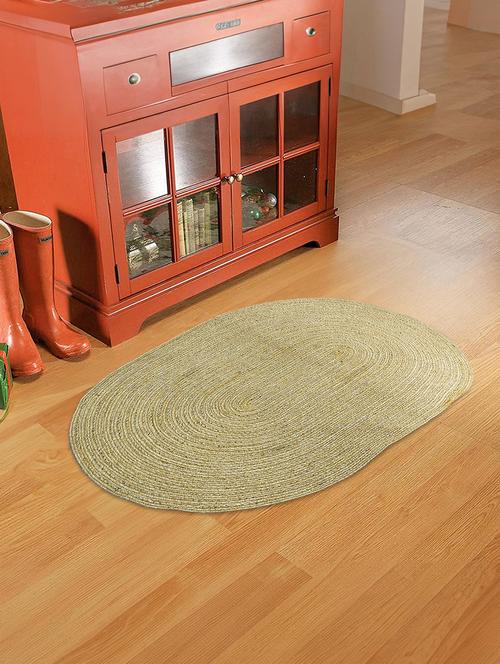 jute rug - braided reversible rug for living room bedroom - 21733751 - Very Small Image - 1