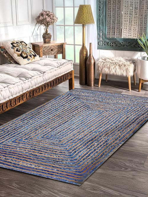 jute rug - braided reversible rug for living room bedroom - 21733770 - Very Small Image - 1