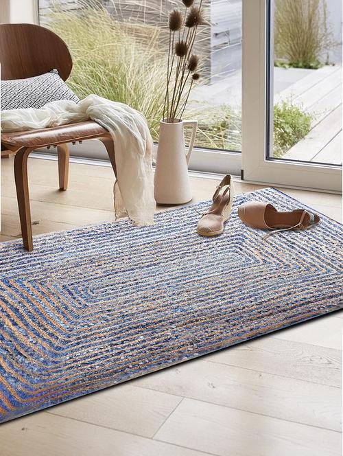 jute rug - braided reversible rug for living room bedroom - 21733771 - Very Small Image - 1