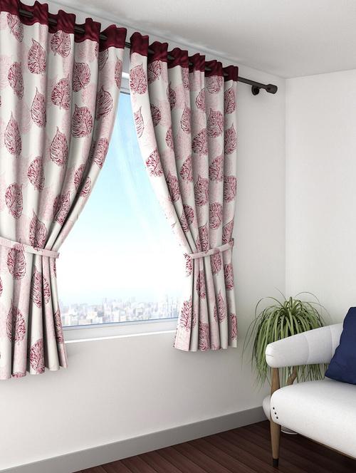 stylish and attractive printed curtains - set of 1 - 21734029 - Very Small Image - 1