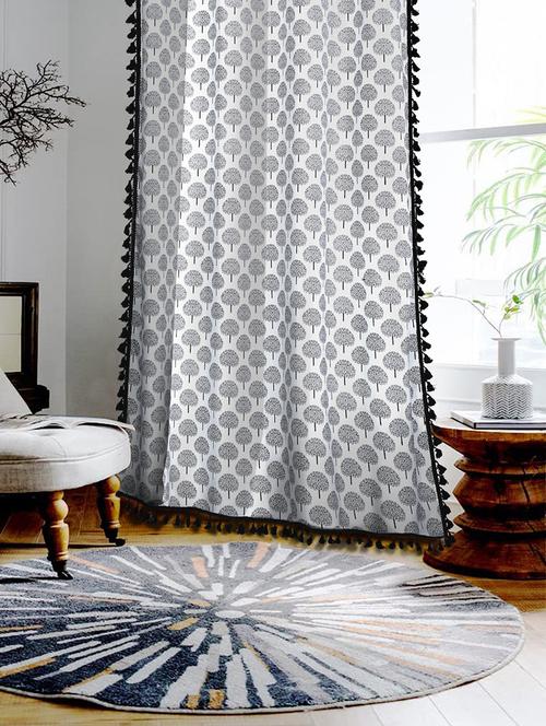 stylish and attractive printed curtains - 1 - 21734225 - Very Small Image - 1
