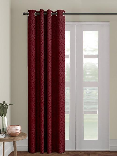 stylish and attractive printed curtains - set of 2 - 21734266 - Very Small Image - 1