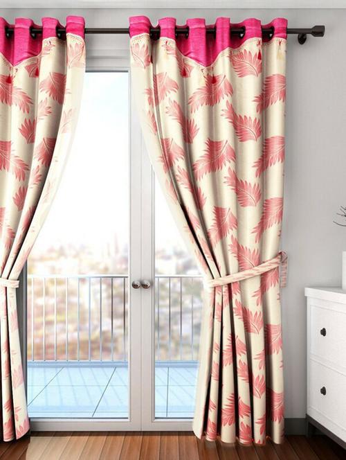 stylish and attractive printed curtains -1 - 21734344 - Very Small Image - 1