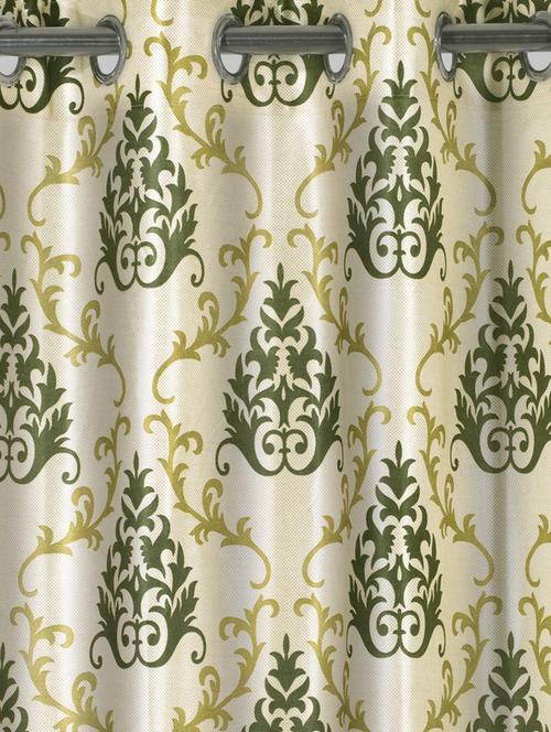 stylish and attractive printed curtains - set of 2 - 21734606 - Very Small Image - 1