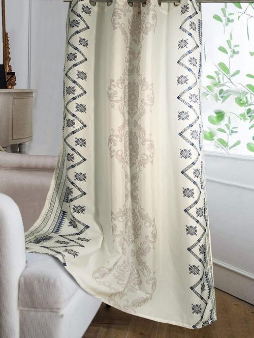 stylish and attractive printed curtains - set of 1 - 21734651 - Very Small Image - 1
