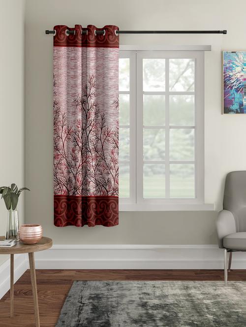 stylish and attractive printed curtains - set of 1 - 21734812 - Very Small Image - 1