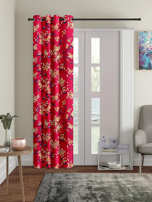 stylish and attractive printed curtains - set of 1 - 21734823 - Very Small Image - 1