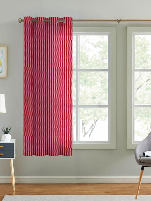 stylish and attractive printed curtains - set of 2 - 21734832 - Very Small Image - 1