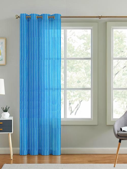 stylish and attractive striped curtains - set of 2 - 21734835 - Very Small Image - 1