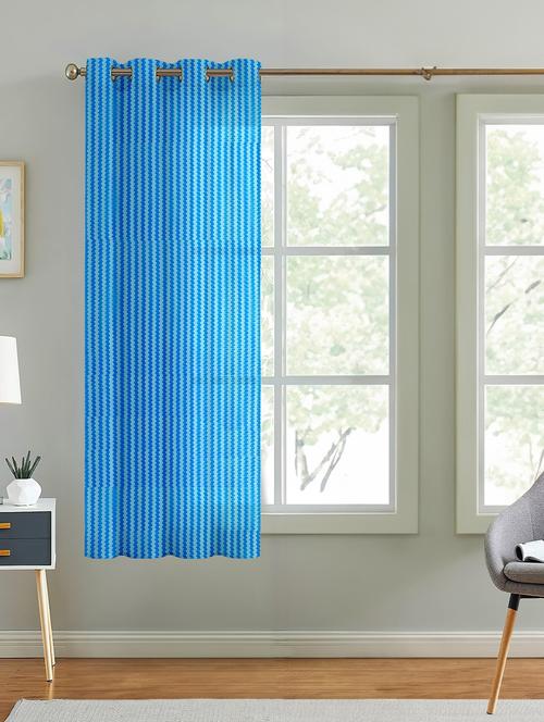stylish and attractive self designed curtains - set of 1 - 21734846 - Very Small Image - 1