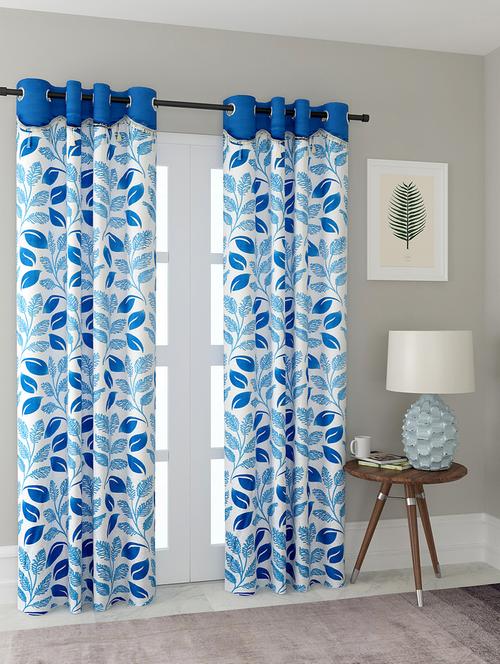 stylish and attractive printed curtains - set of 2 - 21734847 - Very Small Image - 1