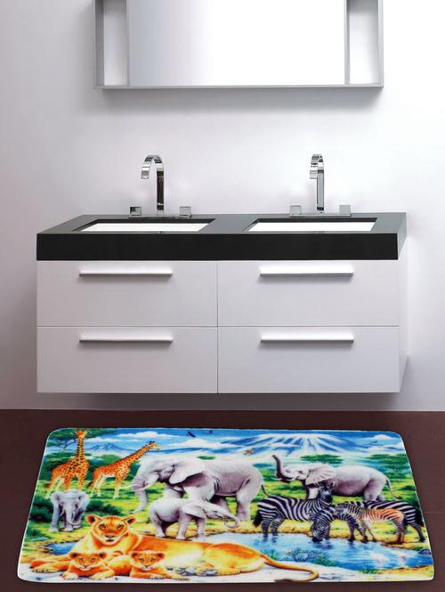 cortina printed anti-skid multipurpose mat - 21735072 - Very Small Image - 1