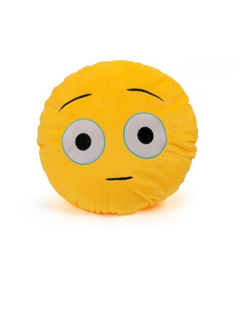 cortina smiley decorative cushion pack of 1 (yellow) - 21735176 - Very Small Image - 1