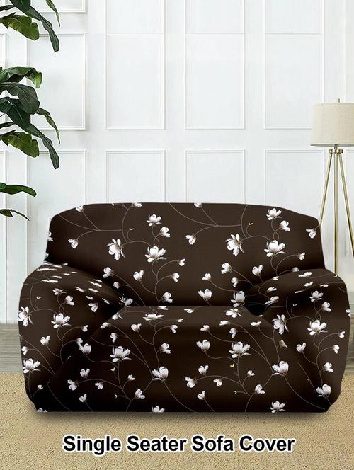 cortina printed stretchable sofa cover - 21735373 - Very Small Image - 1