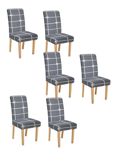 printed stretchable soft elastic chair covers - 21735731 - Very Small Image - 1