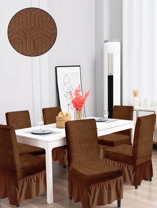 cortina high quality stretchable soft elastic dining chair cover - 21735866 - Very Small Image - 1