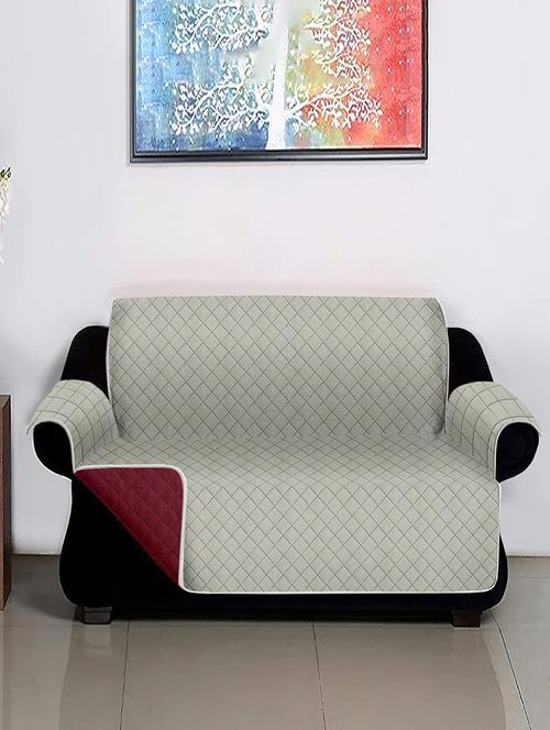 designer printed sofa cover stretchable and colorful (cushion cover not included) - 21735965 - Very Small Image - 1