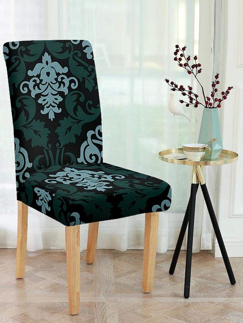 printed stretchable soft elastic dining chair covers - 21736083 - Very Small Image - 1
