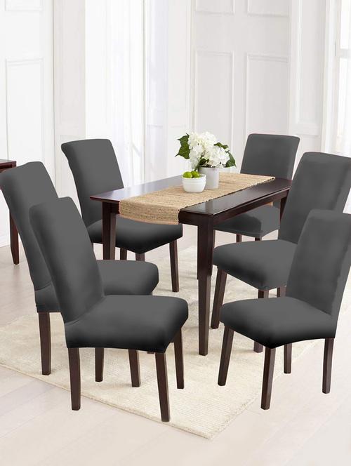 cortina high quality stretchable soft elastic dining chair cover - 21736185 - Very Small Image - 1