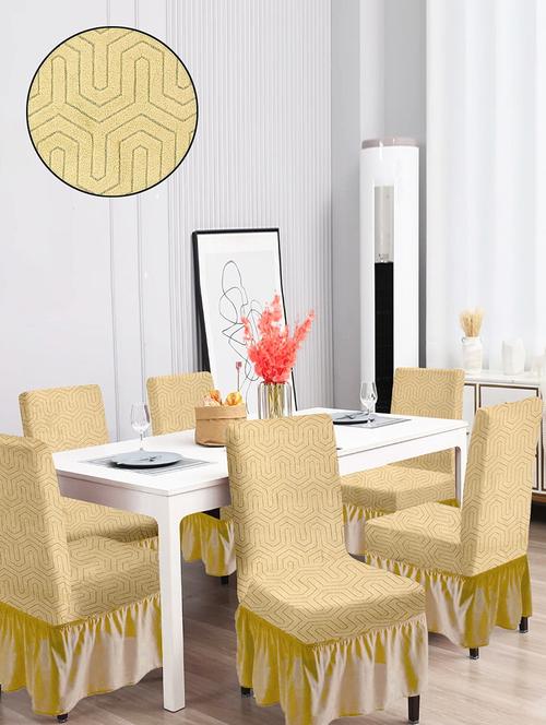 cortina high quality stretchable soft elastic dining chair cover - 21736197 - Very Small Image - 1