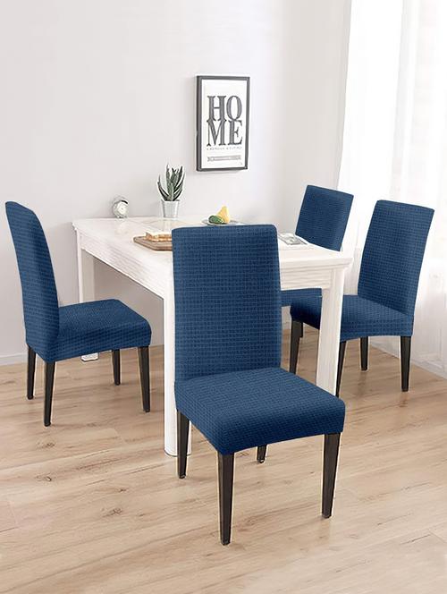 cortina high quality stretchable soft elastic dining chair cover - 21736210 - Very Small Image - 1