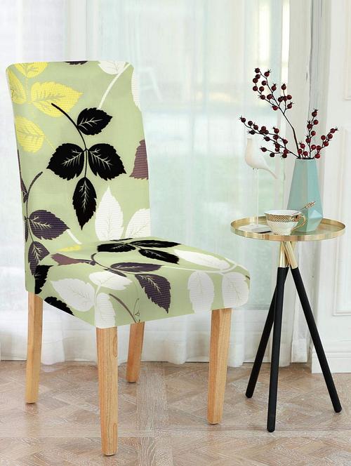 printed stretchable soft elastic dining chair covers - 21736361 - Very Small Image - 1