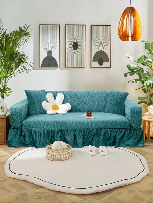cortina high quality stretchable sofa cover - 21736362 - Very Small Image - 1